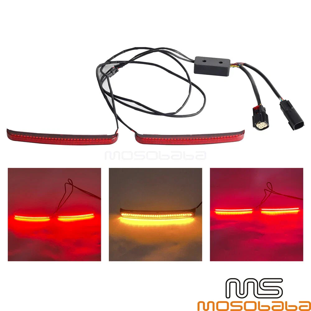 LED Saddlebag Lights for Harley Touring Models (2014-2022)