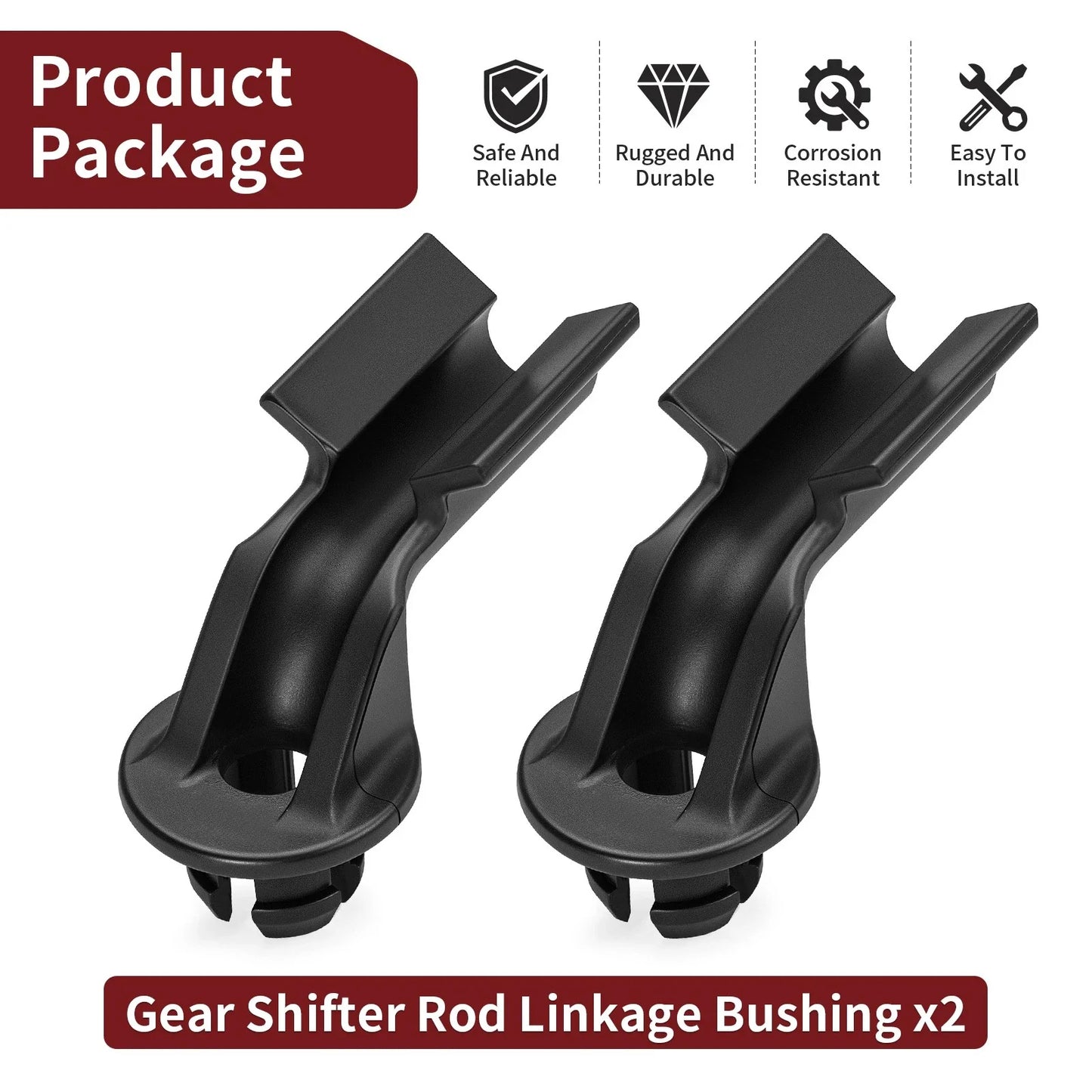 2 x Gear Shifter Rod Linkage Bushing for Polaris Sportsman 570 (2014–2025)