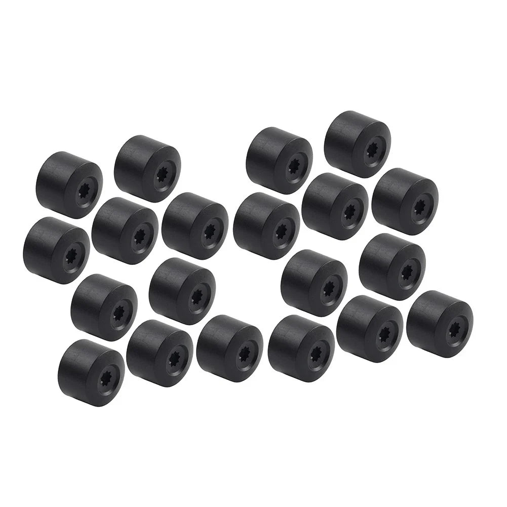 20 x 17mm Wheel Lug Nut Bolt Covers for Volkswagen Golf, Passat, Beetle