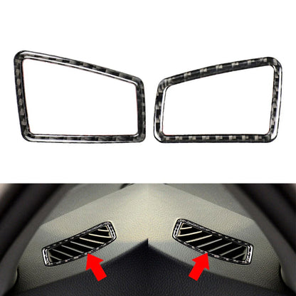 Carbon Fiber Air Vent Outlet Covers for BMW 3 Series E90 E92 E93 (05-12)