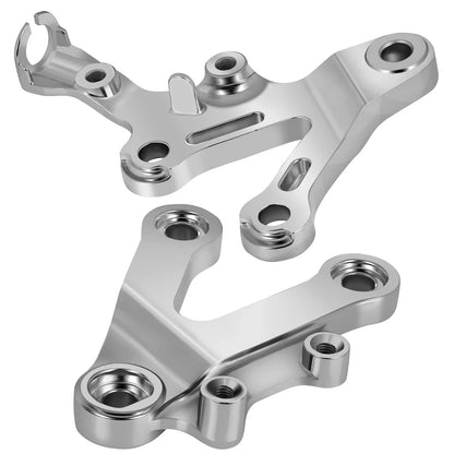 2x Footpeg Bracket for Kawasaki Ninja ZX-6R ZX600 ZX-9R ZX900 ZZR600