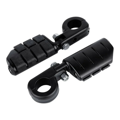 Matte Black 32mm Highway Engine Guard Footpegs for Harley Dyna Sportster