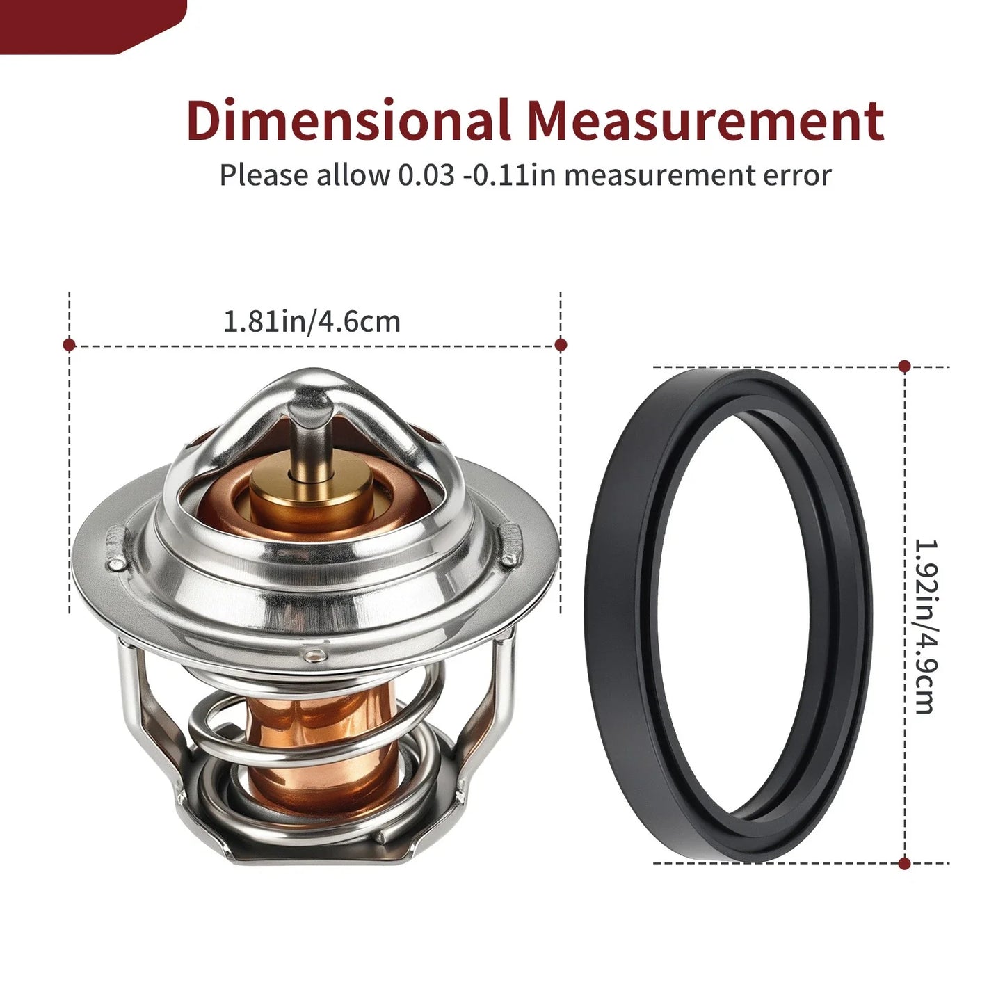 Thermostat & O-Ring for Polaris Ranger Crew 800 4X4 EFI (2011–2014)