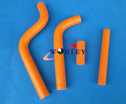 Silicone Radiator Hose Kit RED for Yamaha YZ125 (1996-2001)
