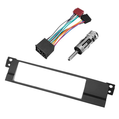 1 Din Radio Fascia Adaptor Panel with Wiring Harness for BMW E46 (1998–2005)