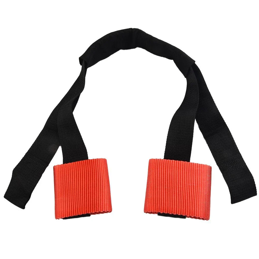 1x Front Wheel Tie Down for Motorcycle Transport Straps Handlebar Red