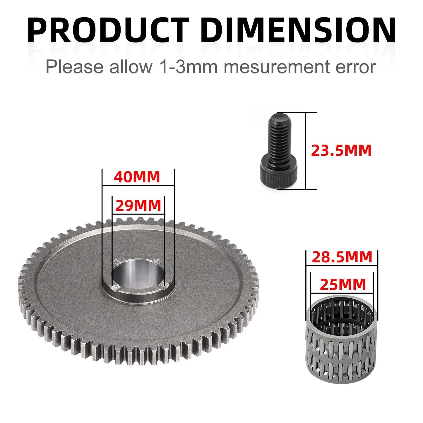 Starter Clutch Bearing Gear for Yamaha Big Bear Wolverine Kodiak