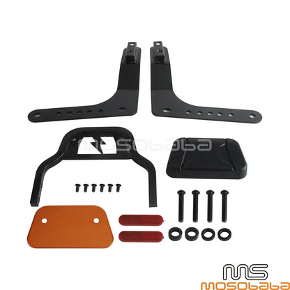 Sissy Bar Rear Back Rest Pad for Softail Low Rider FXLR FXLRS (2018-2025)