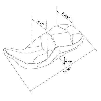 Seat for Harley Electra Glide Ultra Classic (1997-2007)