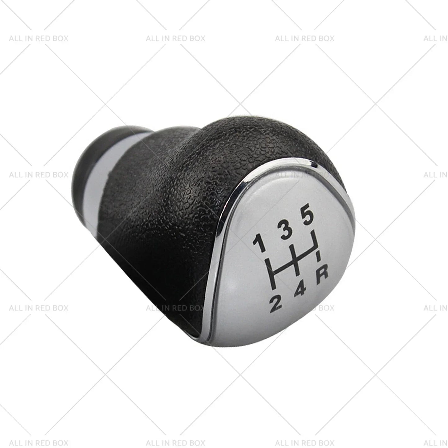 5 Speed Manual Gear Shift Knob Silver for Ford Fiesta MK2, C-Max (2008-2013)
