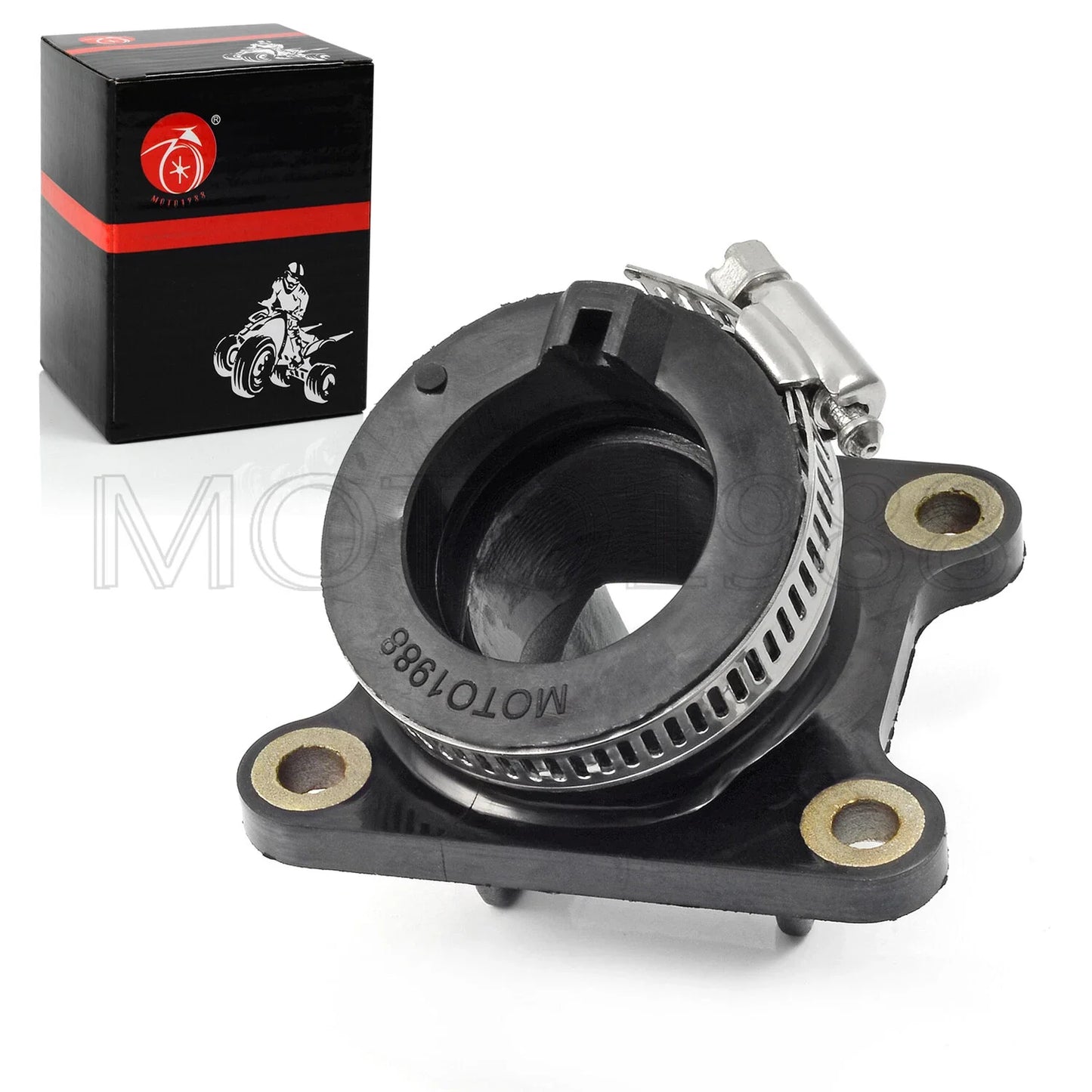 Carburetor Intake Boot Reed Valve Kit for Kawasaki KX80 KX100 (1991–2000)