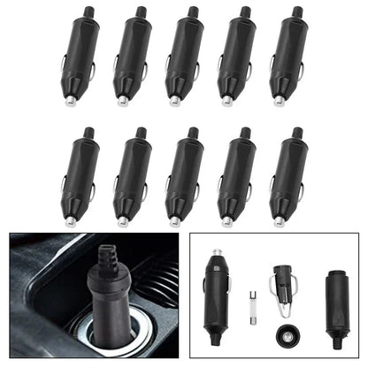 10 x Car USB Charger Connector for 12V/24V Systems