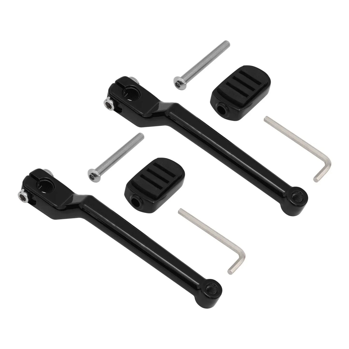 Black Left Heel Toe Shift Lever Pedal Peg for Harley Touring Road King (1988-2024)