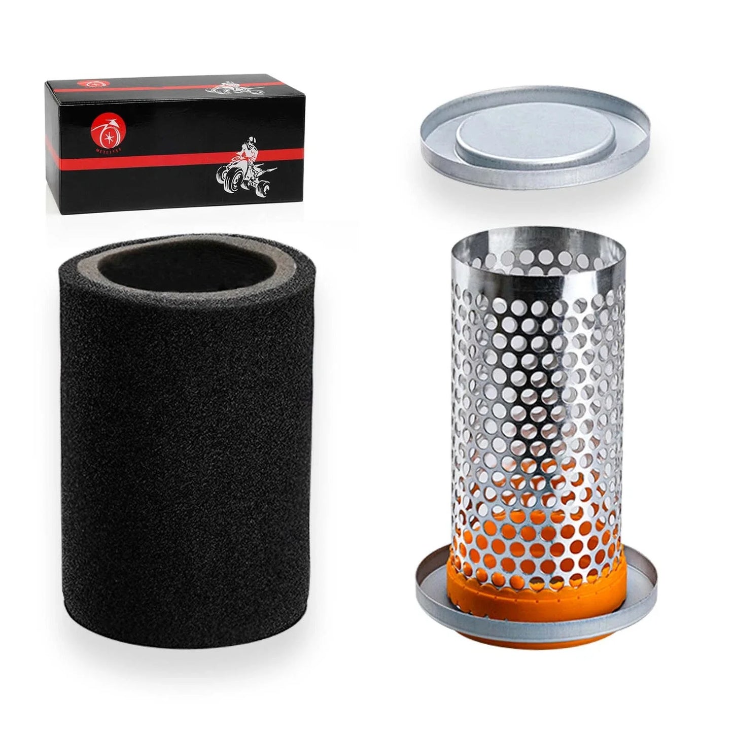 Air Filter & Guide Cage Cap for Yamaha Bruin 350 Auto 2x4 4x4 (2004–2006)