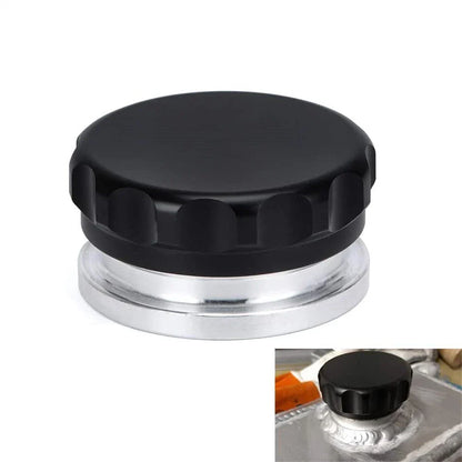 3" Aluminium Alloy Weld On Filler Neck & Cap for Oil Fuel Water Tank Black
