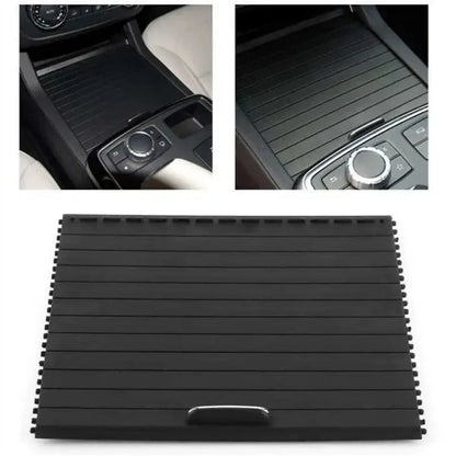 Cup Holder Roller Blind Cover for Mercedes Benz W166 ML GL (2012-2019)
