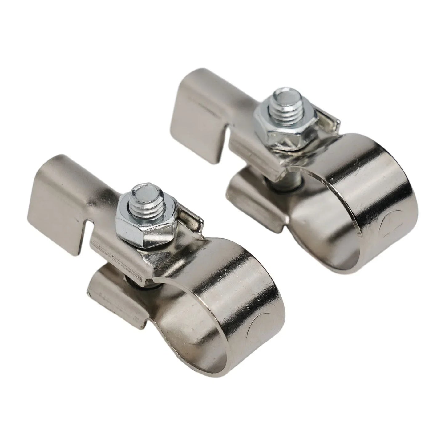 2 x Battery Cable Pure Copper Terminal Clamp Connectors 16-18MM for Car Buses