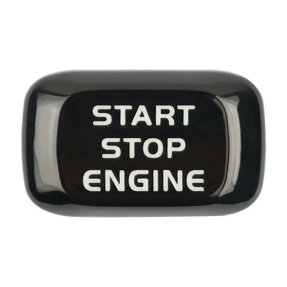 Engine Button Anti-corrosion Black Dirt-resistant for Car