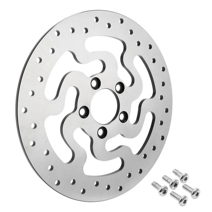 Rear Brake Disc Rotors & Bolts for Harley Touring Electra Road Glide