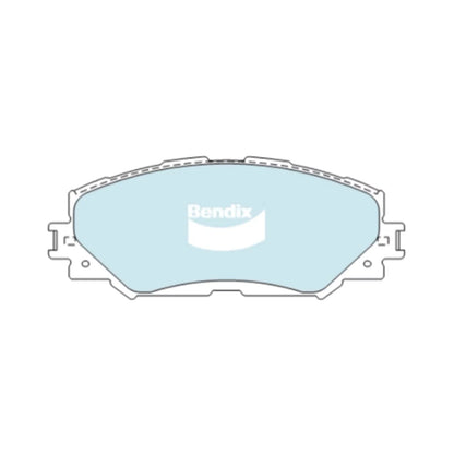 GCT Front Disc Brake Pad Set for Toyota Rukus AZE151R (2010–2016)