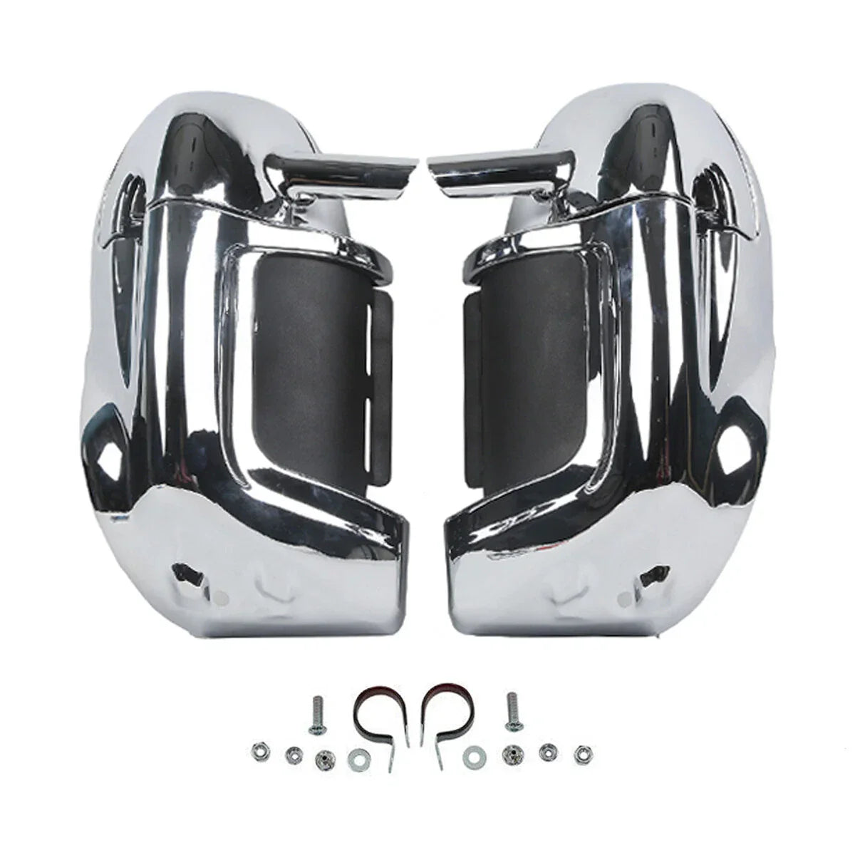 Lower Vented Chrome Fairings for Harley Touring (1983 - 2013)