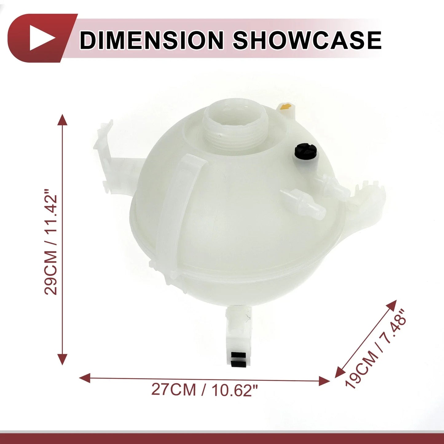 Coolant Expansion Overflow Tank for BMW 540D (2018)