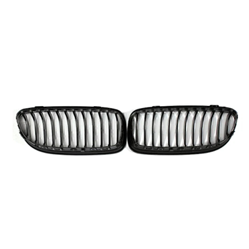 Gloss Black Dual Line Front Kidney Grille for BMW E90 E91 (2008-2011)