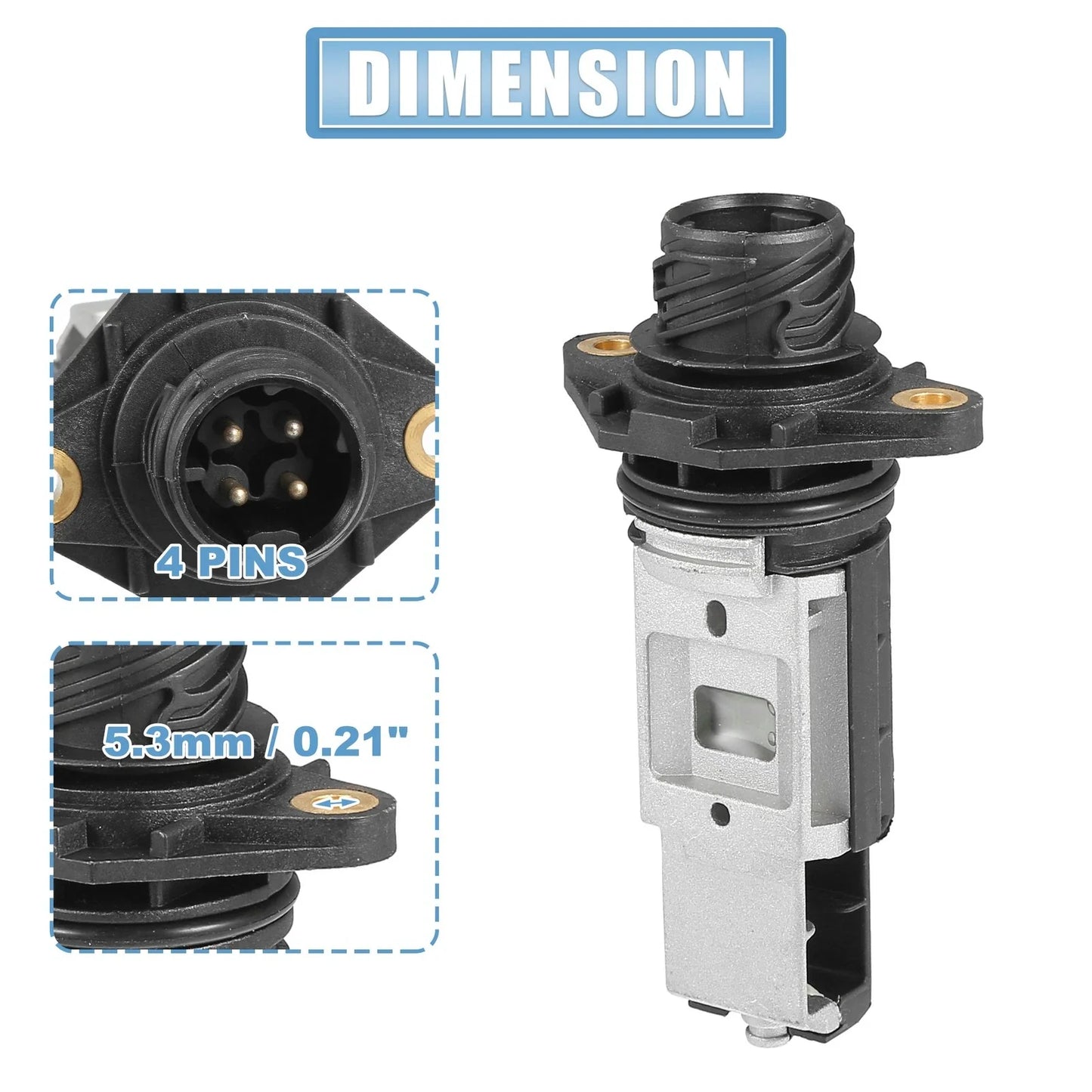 Mass Air Flow Sensor 2.5L for BMW 325i
