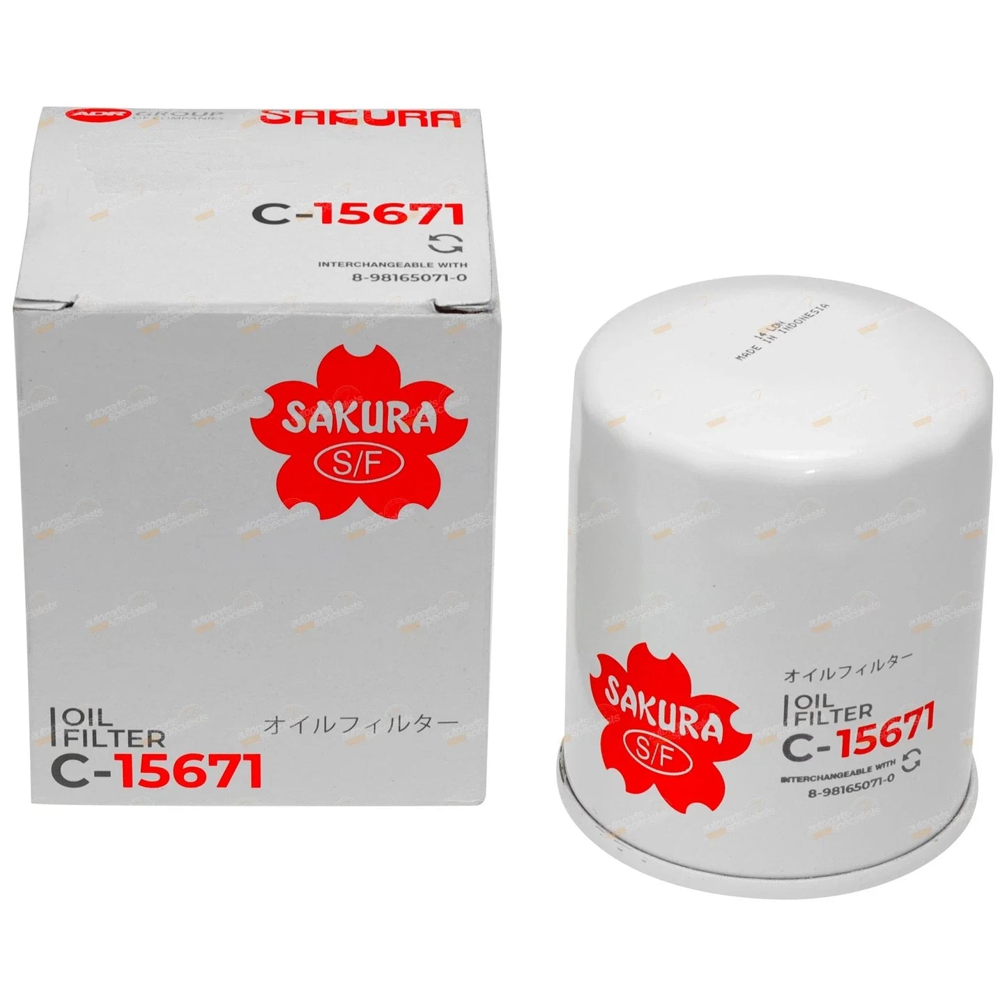 Engine Oil Filter Isuzu MU-X UC 3.0L 4JJ1-TCX (2013 - 2019)