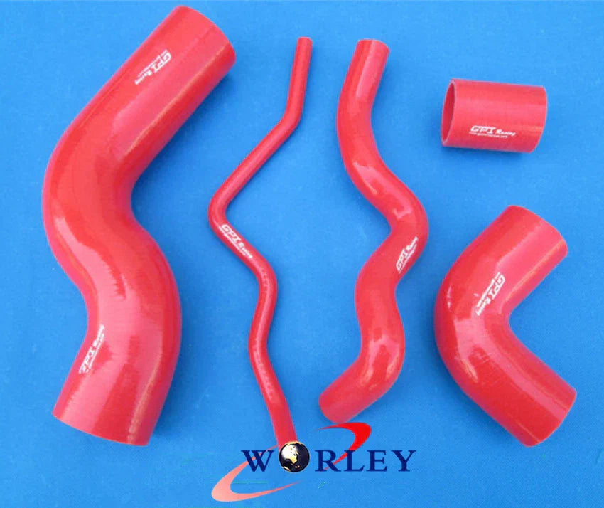 RED Silicone Intercooler Boost Pipe Hose for VW Golf MK4 GTI Bora 1.8T Turbo