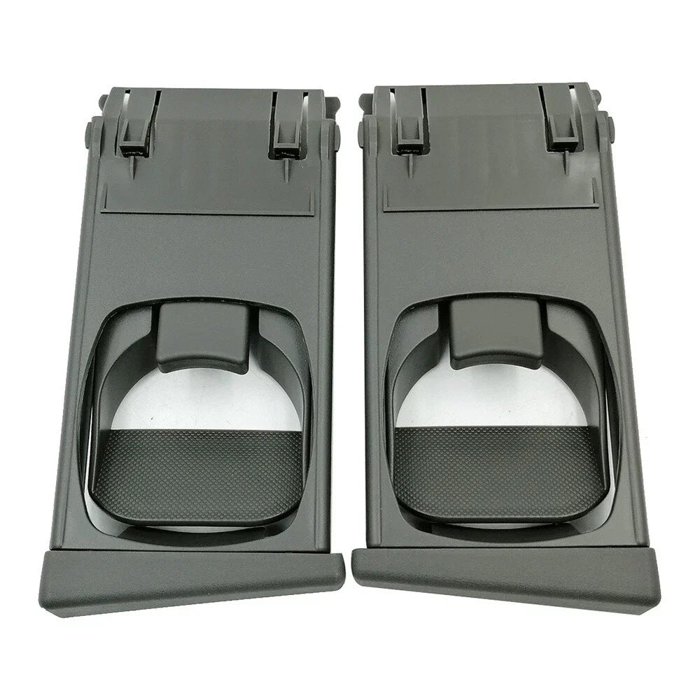 Black Front Cup Holder Trim Left & Right for Toyota Hilux Vigo Fortuner (2005-2014)