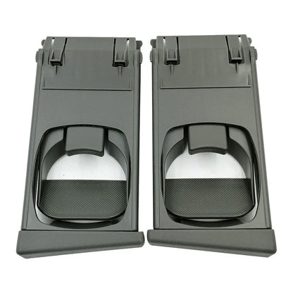 Black Front Cup Holder Trim Left & Right for Toyota Hilux Vigo Fortuner (2005-2014)