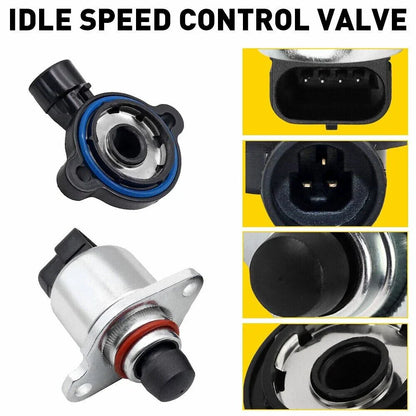 Throttle Position Sensor & Idle Speed Control Valve for Cadillac GMC Pontiac (2003-2009)