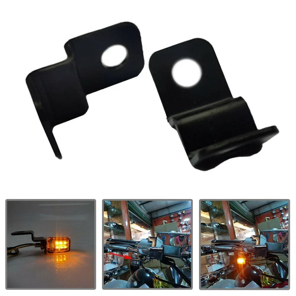 Turn Signals / 2pcs / Blinker Light Bracket for Motorcycle