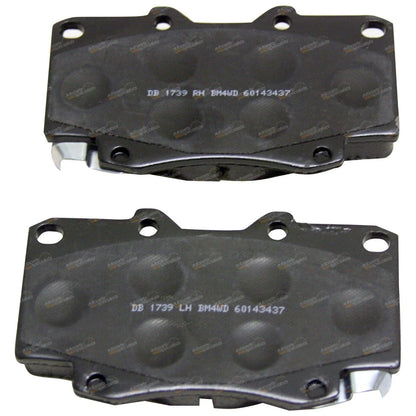 4WD Front Disc Brake Pads Set for Hilux (2005–2016)