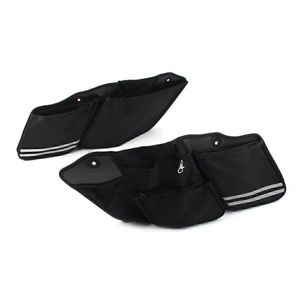 Black Saddlebag Liners for Harley Touring Road King FLTR FLHX (2014-2020)