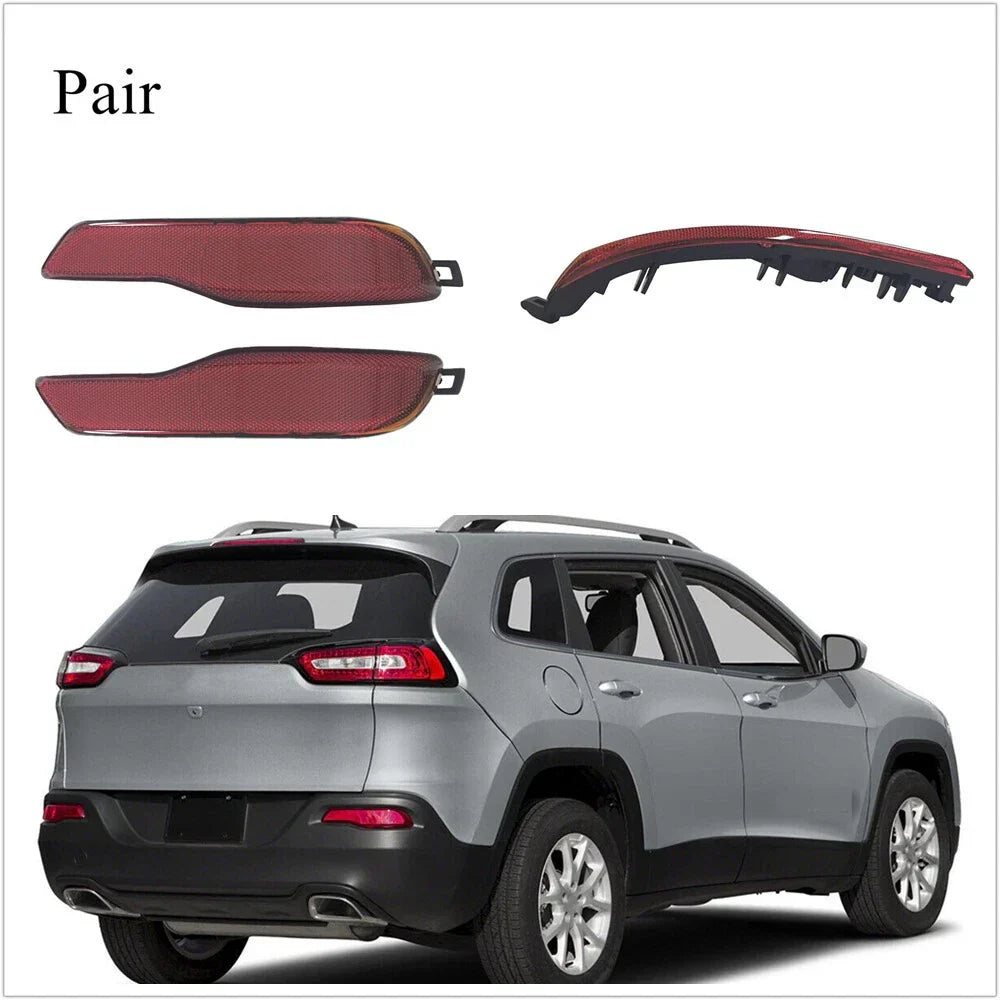 Rear Bumper Reflectors for Jeep Cherokee (2014-2018)