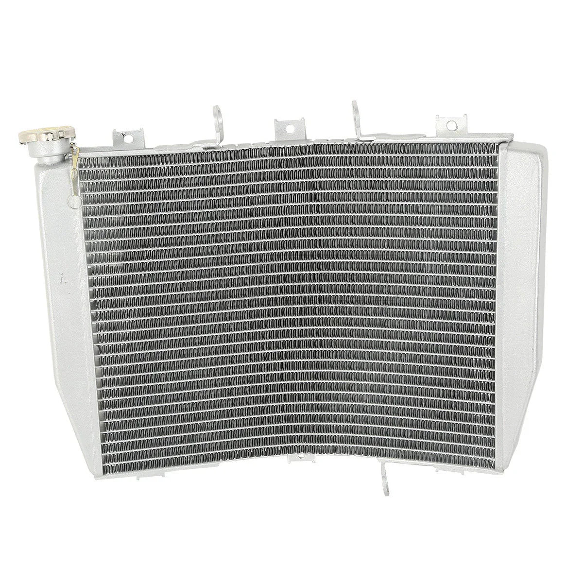 Silver Aluminum Radiator Cooler for Kawasaki ZZR600 ZX600J (2005-2008)