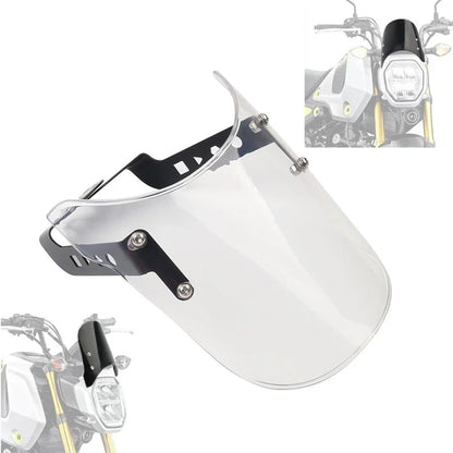 Clear Windshield Deflector for Honda MSX GROM 125 (2021-2025)
