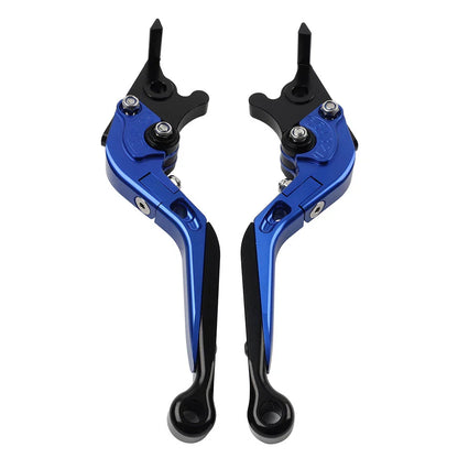 Blue Extendable Brake Clutch Levers for BMW R1200GS R1200GS ADV (2004-2013)