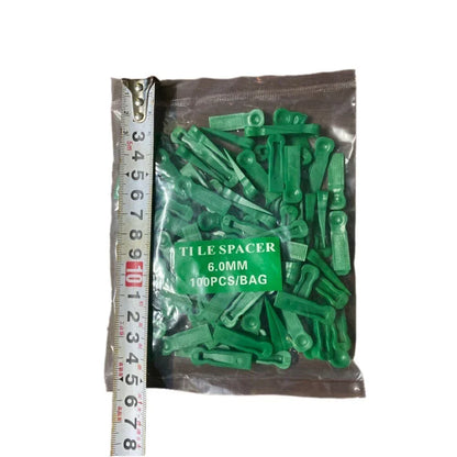 Tile Spacers 100Pcs for Tiling Tool Wall Clips Positioning Reusable Spacers