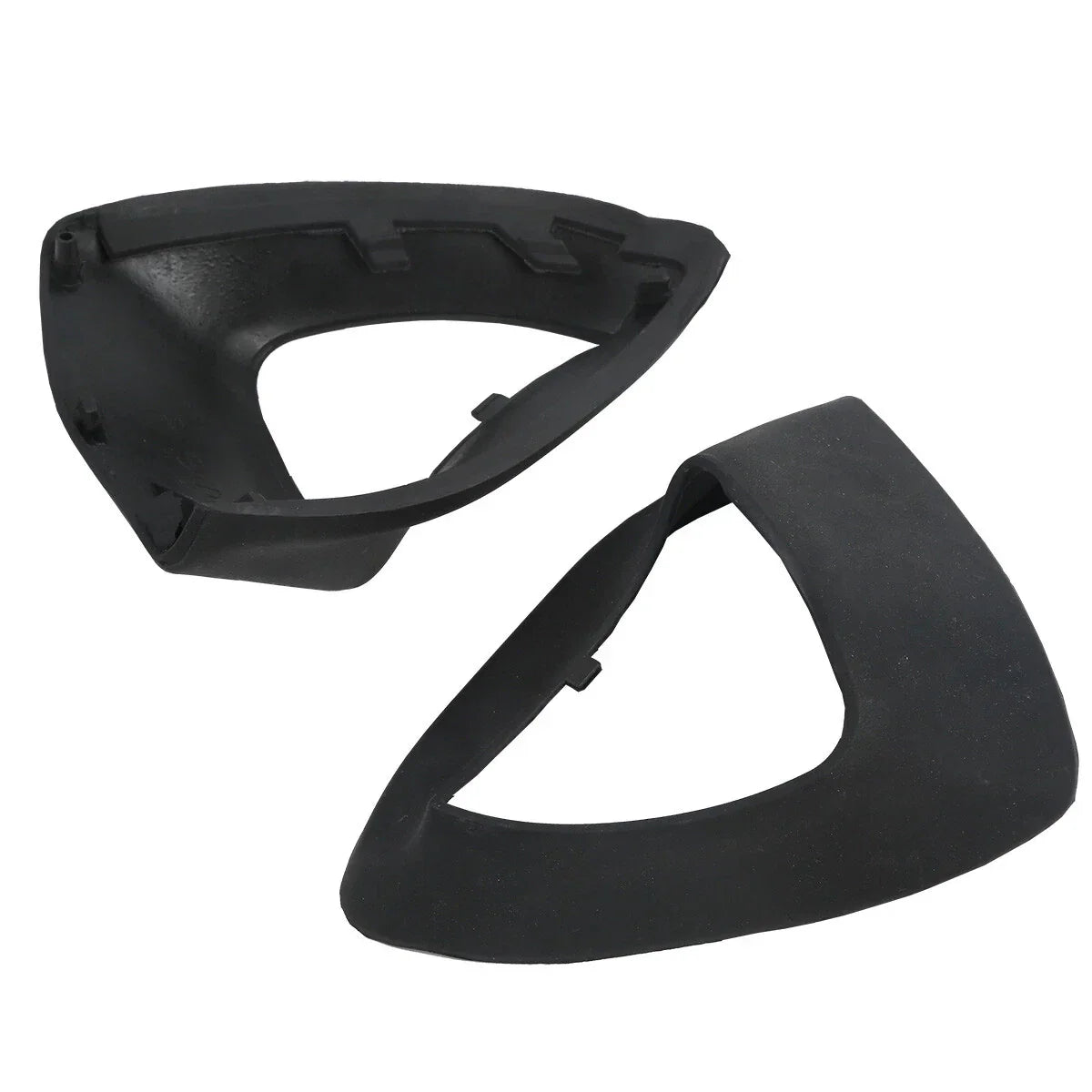 Black Inner Rearview Mirror Rubber Boots for Honda Goldwing GL1800 (2001-2017)