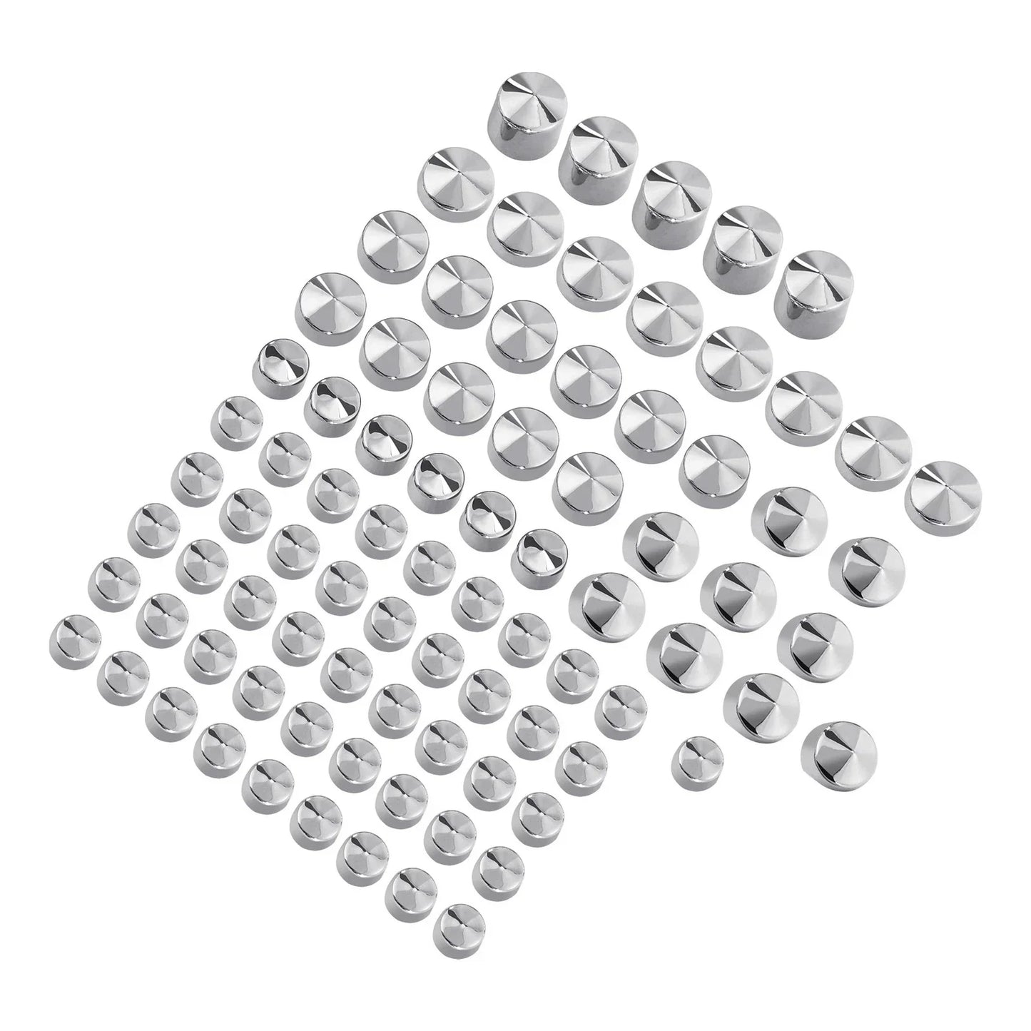 83 Pcs Bolt Topper Cap Covers for Harley Twin Cam Road King (1994-2006)