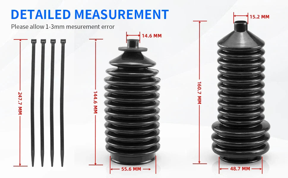 Rack & Pinion Boot Kit for Polaris RZR 570/800/900/1000