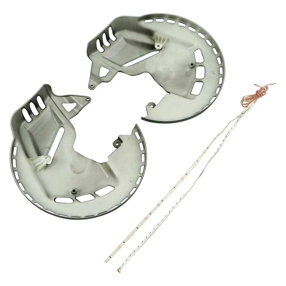 Blue LED Ring Brake Rotors Covers for Honda Goldwing 1800 (2001-2017)