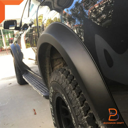 Matte Black Fender Flare Arch for Ford Ranger MK2 PX2 2015-2018 ()