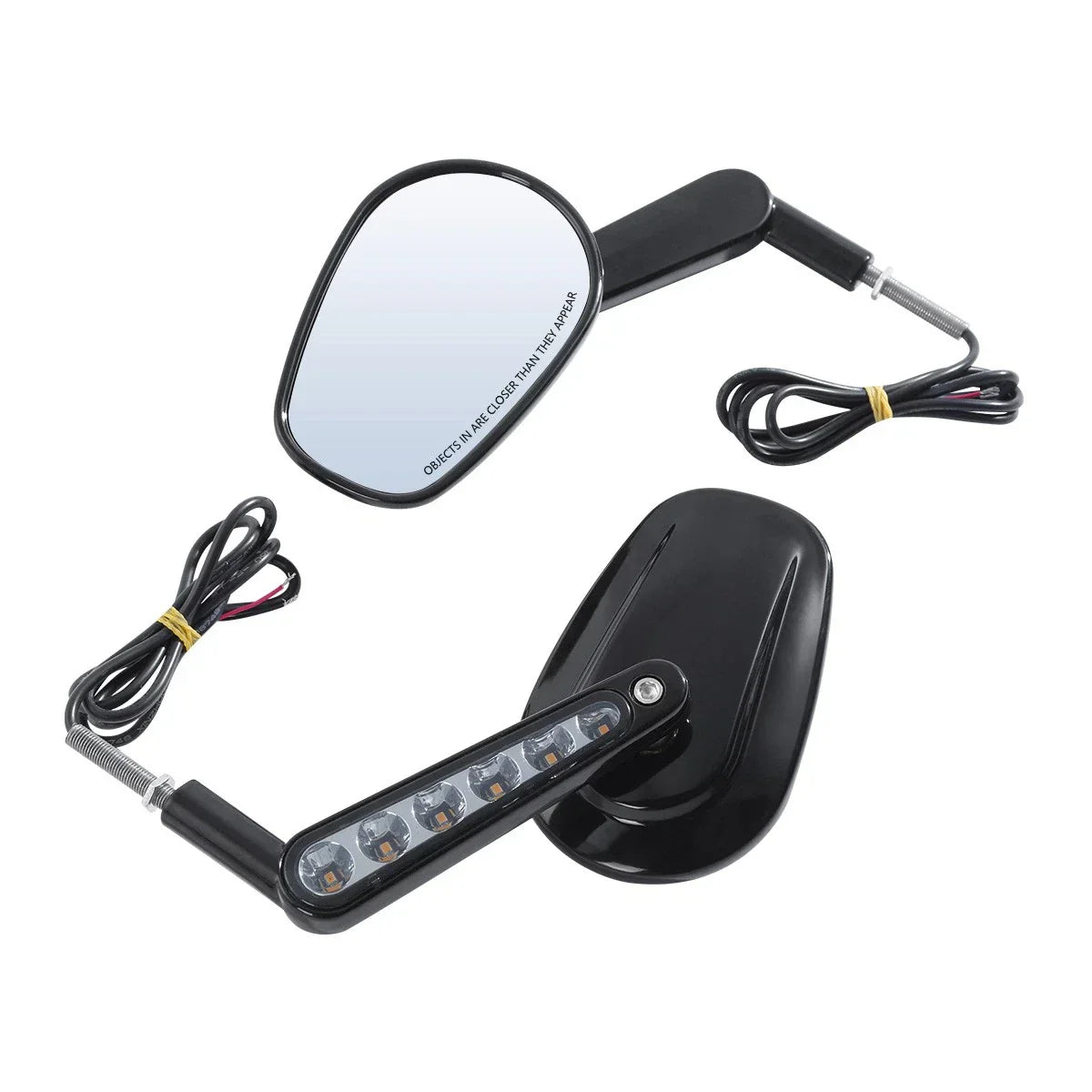 Rearview Mirrors LED Turn Signals for Harley VRSCF VRod (2009 - 2017)