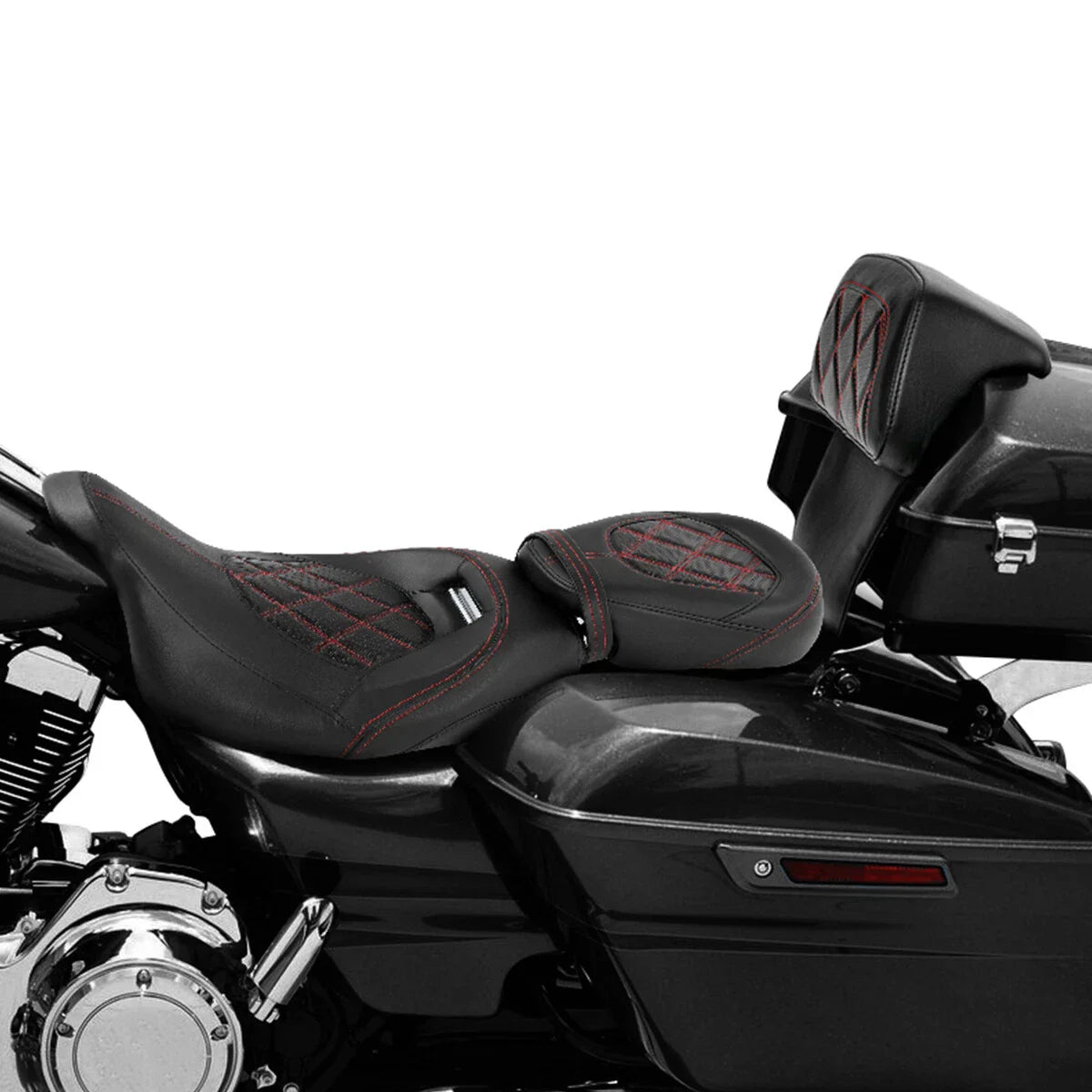 Driver & Passenger Seat Backrest for Harley Touring Street Glide (2014-2023)