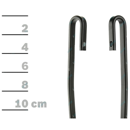 Front Pair Bosch Aerotwin Wiper Blades Set for Nissan Vanette C120 1980~1987
