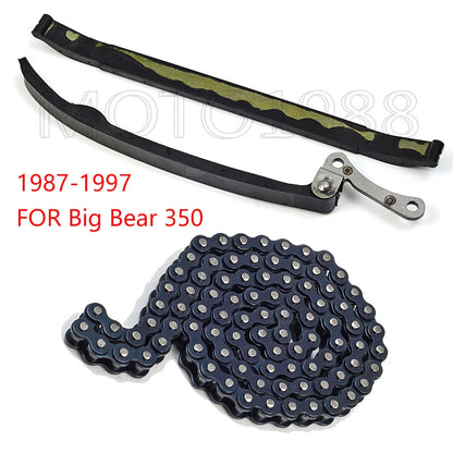 Cam Timing Chain & Guide for Yamaha Warrior Raptor Big Bear 350 (1987–1995)